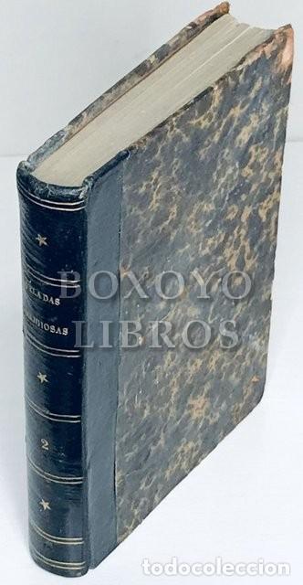 Livres anciens: MONSE&Ntilde;O SEGUR. Veladas religiosas o Instrucciones familiares sobre todas las verdades de la religi&oacute;n