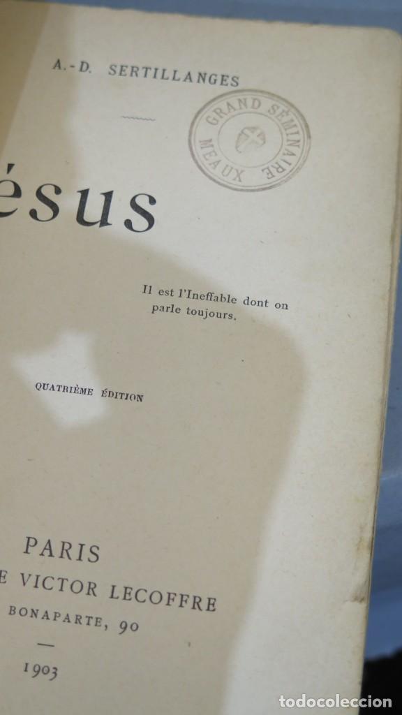 Libros antiguos: 1903.- JESUS. SERTILLANGES - Foto 2