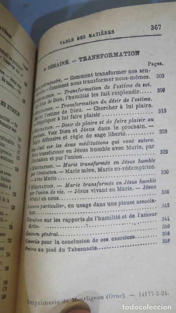 Libros antiguos: FORMATION A L&acute;HUMILIT&Eacute; - Foto 8