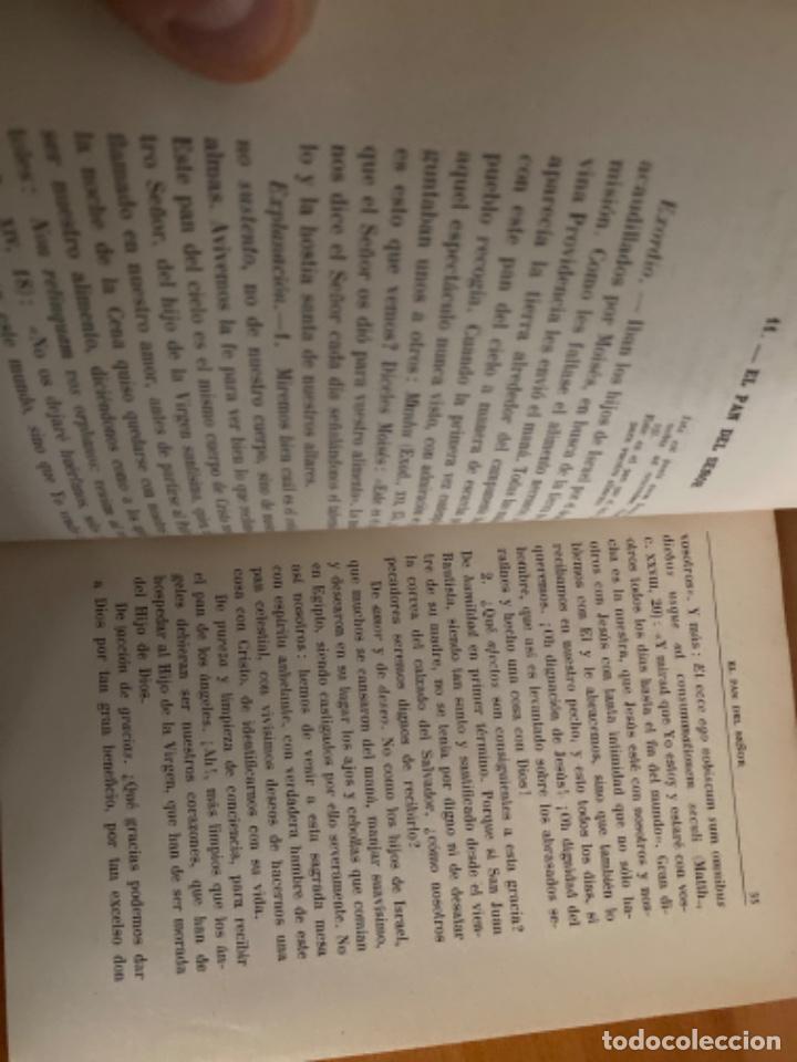 Libros antiguos: ANTIGUO LIBRO CIEN PL&Aacute;TICAS EUCAR&Iacute;STICAS 1933 - Foto 3