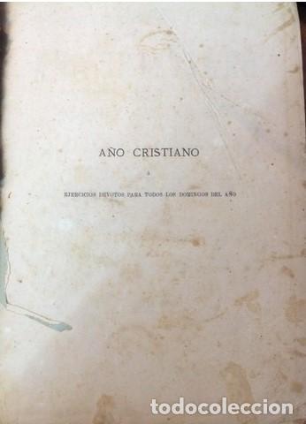 Libros antiguos: A&Ntilde;O CRISTIANO 1885 - Foto 2