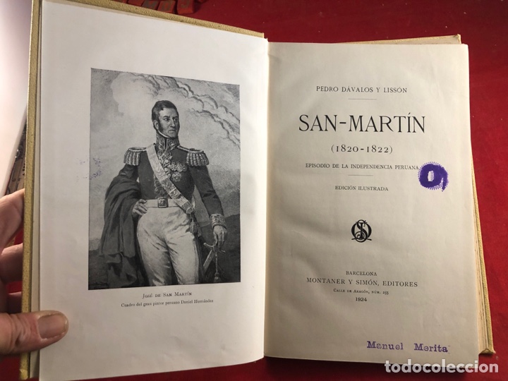 Libros antiguos: SAN MARTIN - Foto 2