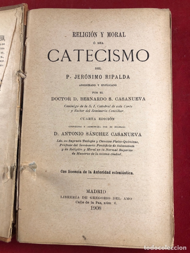 Libros antiguos: RELIGI&Oacute;N Y MORAL - Foto 2