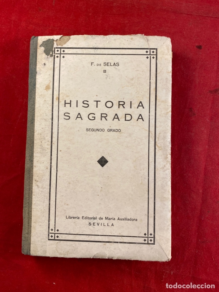 Libros antiguos: HISTORIA SAGRADA - Foto 1