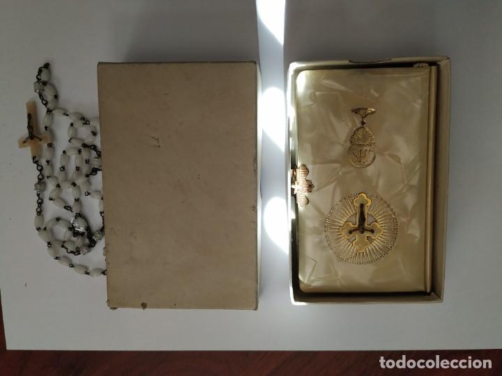 Libros antiguos: Misal comuni&oacute;n antiguo
