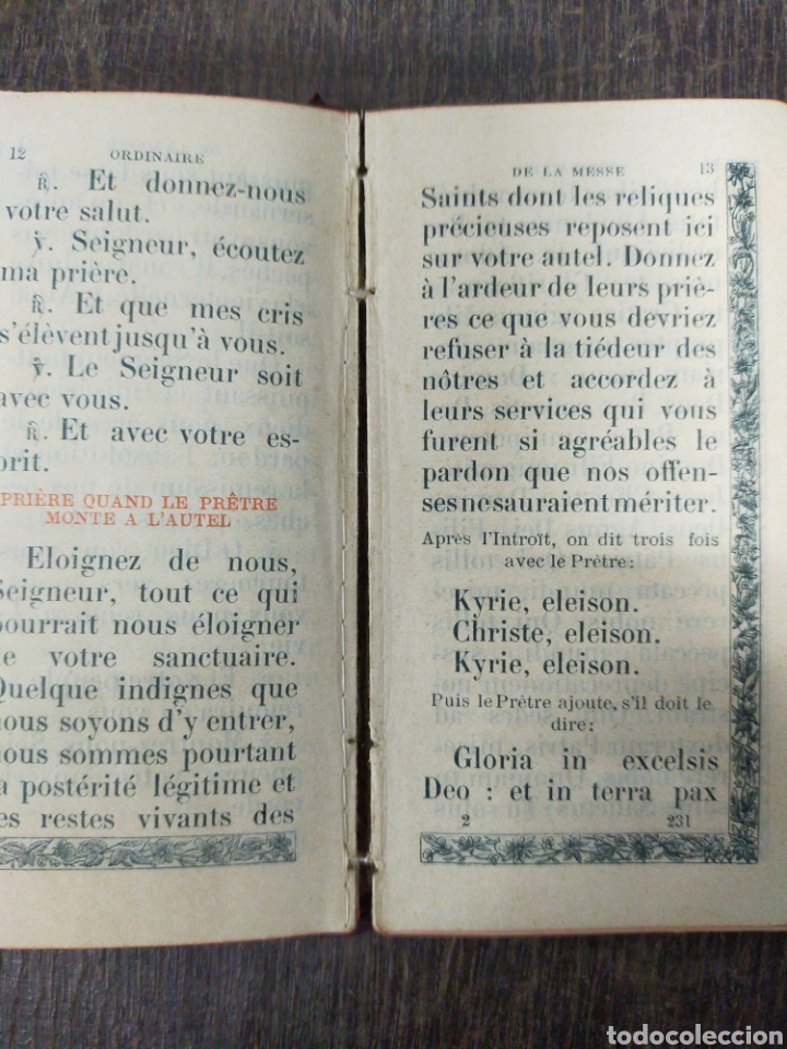 Libros antiguos: Petit Missel. Les offices du dimanche. - Foto 4