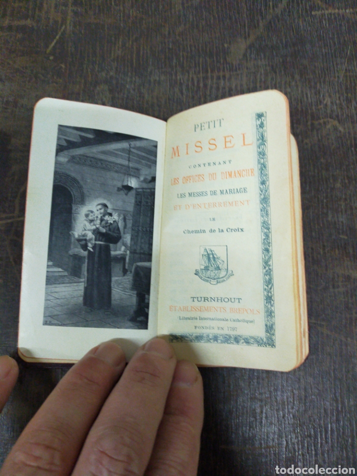 Libros antiguos: Petit Missel. Les offices du dimanche. - Foto 1