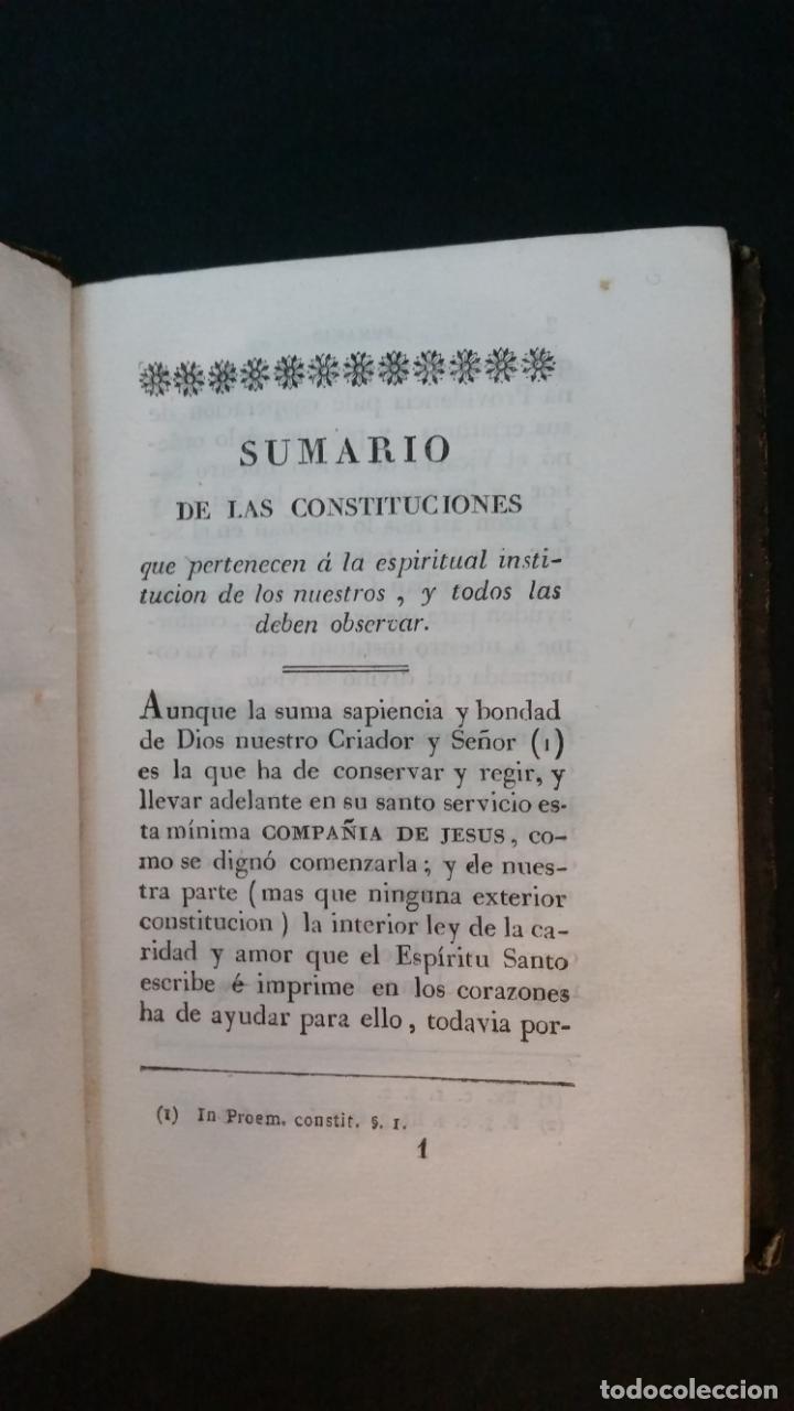 Libros antiguos: 1826 - Reglas de la Compa&ntilde;&iacute;a de Jes&uacute;s - Foto 3