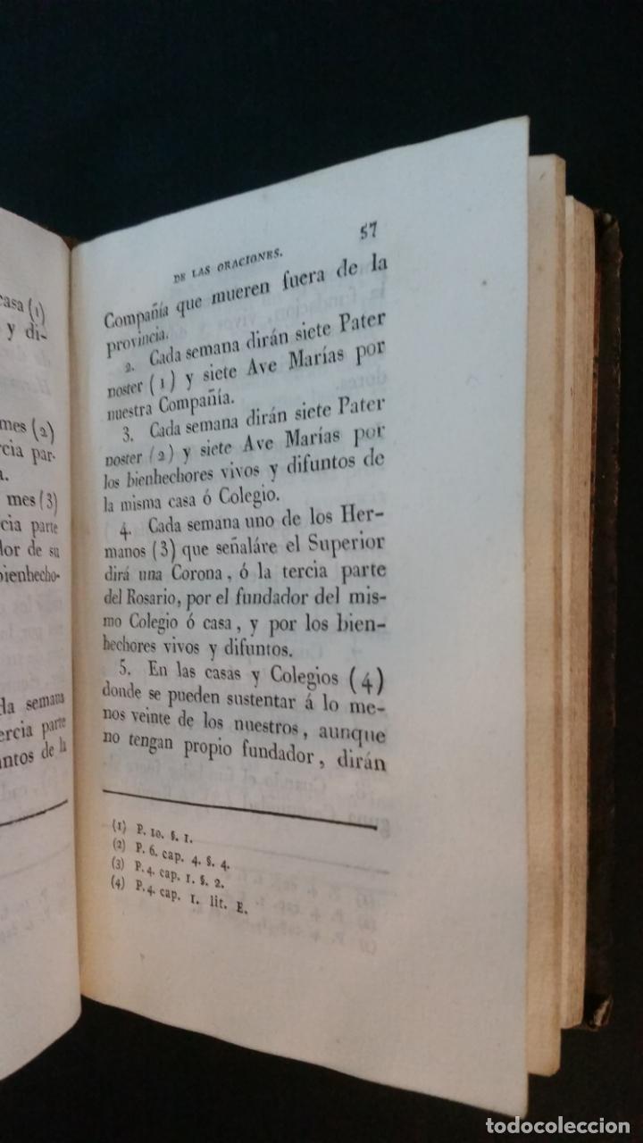 Libros antiguos: 1826 - Reglas de la Compa&ntilde;&iacute;a de Jes&uacute;s - Foto 4