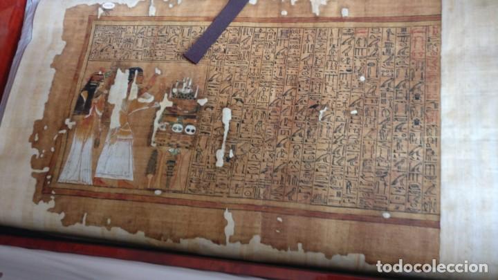 Libros antiguos: Libro de los Muertos - Papiro de Ani - Foto 3
