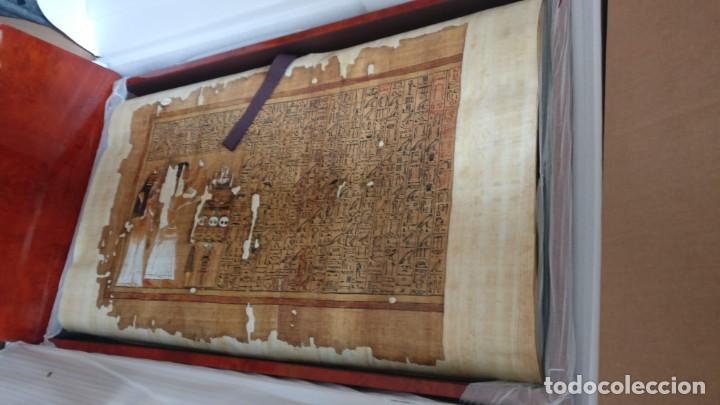 Libros antiguos: Libro de los Muertos - Papiro de Ani - Foto 4