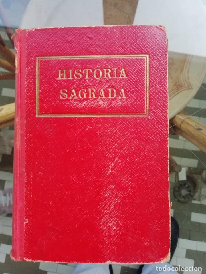 Antiquarische B&uuml;cher: Historia sagrada Ed. 1925 Tapas duras. Narraciones de relatos b&iacute;blicos