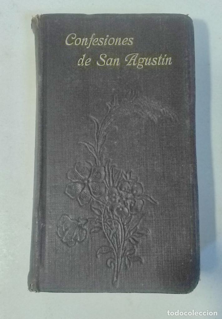 Libros antiguos: Confesiones de San Agust&iacute;n - Foto 1