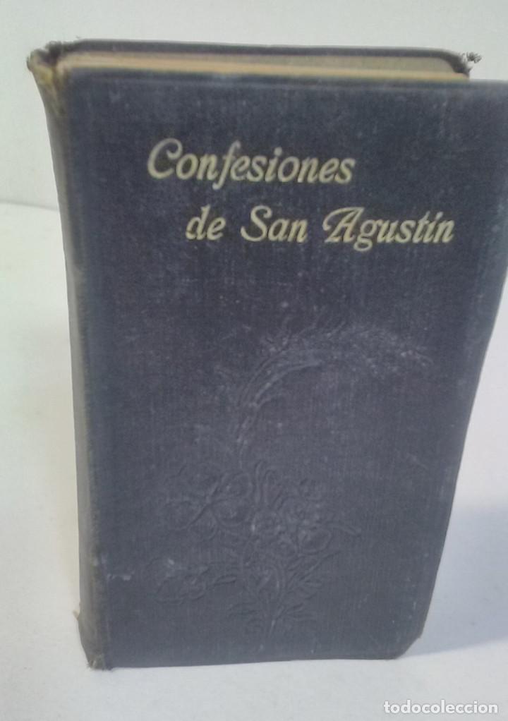 Libros antiguos: Confesiones de San Agust&iacute;n - Foto 2