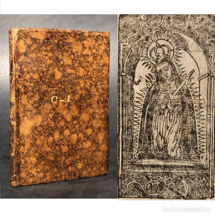 Old books: 1766 D&iacute;a especial de Dolores - Devoci&oacute;n a la sangre de Cristo - Sevilla - C&aacute;diz - Nuestra Se&ntilde;ora de