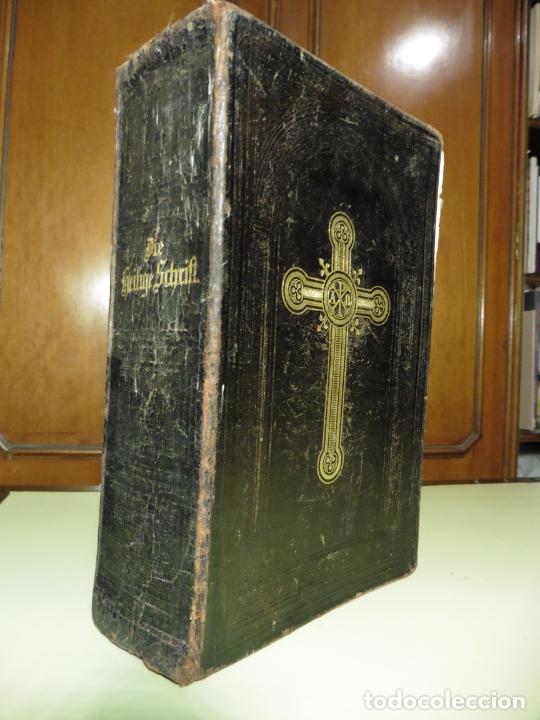 Old books: Die Heilige Schrift. 1888 Dr. Martin Luther.