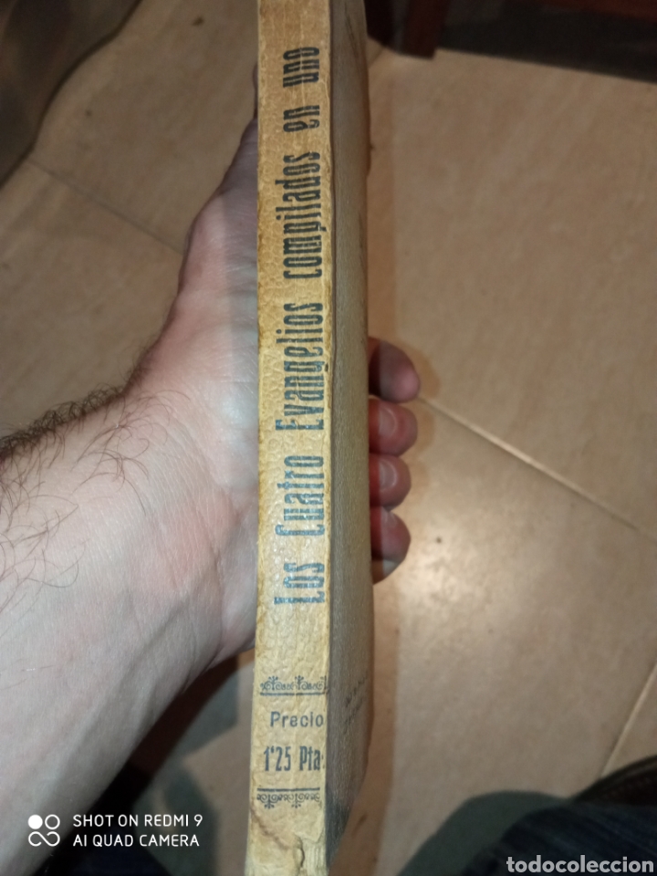 Libros antiguos: Los Cuatro Evangelios en uno - Foto 2
