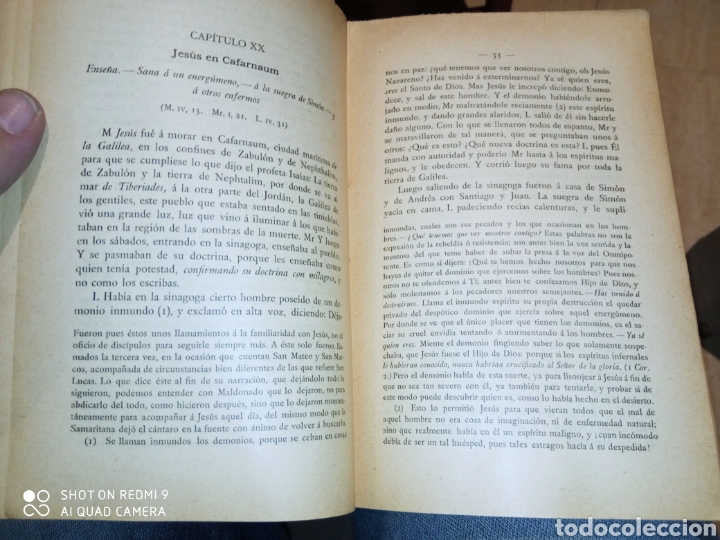 Libros antiguos: Los Cuatro Evangelios en uno - Foto 6