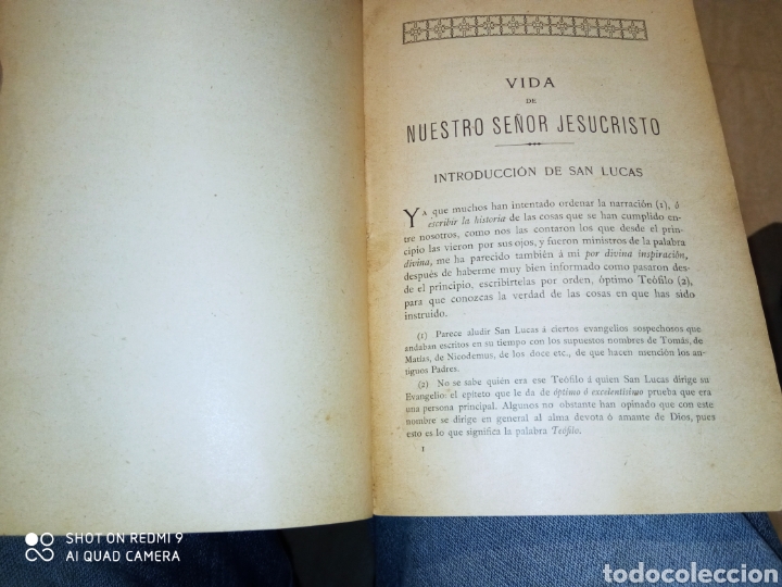Libros antiguos: Los Cuatro Evangelios en uno - Foto 7