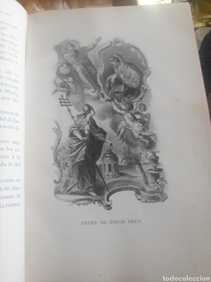 Libros antiguos: Mater Admirabilis, libro de la Virgen - Foto 4