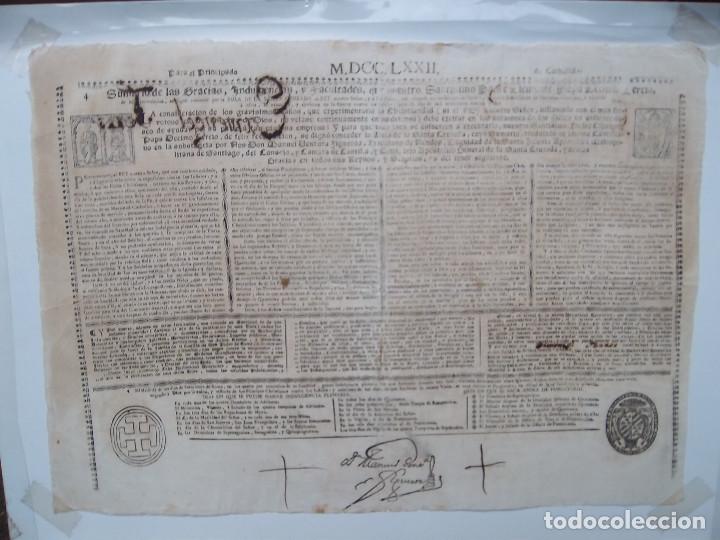 Libros antiguos: INDULGENCIAS ECLESIASTICAS A&Ntilde;O 1772 - Foto 1