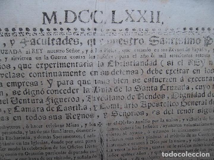 Libros antiguos: INDULGENCIAS ECLESIASTICAS A&Ntilde;O 1772 - Foto 2