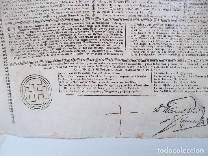 Libros antiguos: INDULGENCIAS ECLESIASTICAS A&Ntilde;O 1772 - Foto 3