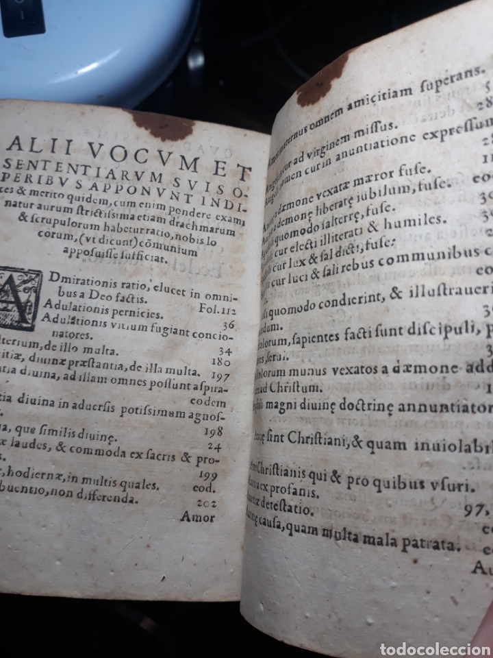 Libros antiguos: CONCIONES Q&Uacute;ADRAGESIMAE. - Foto 5