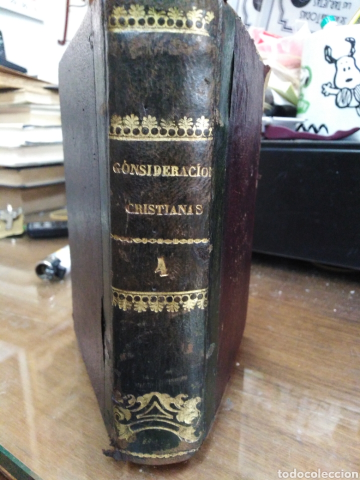 Libros antiguos: CONSIDERACIONES CRISTIANAS PARA TODOS LOS D&Iacute;AS DEL A&Ntilde;O-P. JUAN CRASSET-TOM&Oacute; 4-BENITO MONFORT 1829.