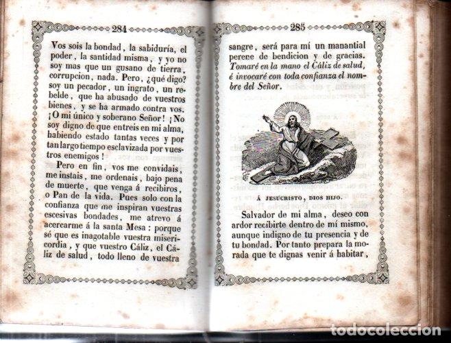 Libros antiguos: HORAS DIVINAS - DEVOCIONARIO (MANUEL SAUR&Iacute;, 1844) - Foto 2