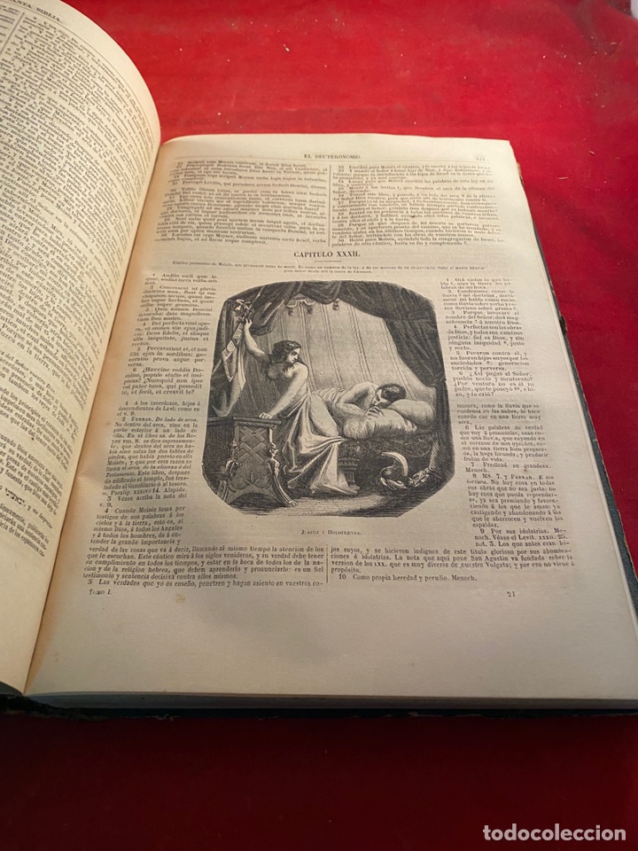 Libros antiguos: LA SANTA BIBLIA - Foto 4
