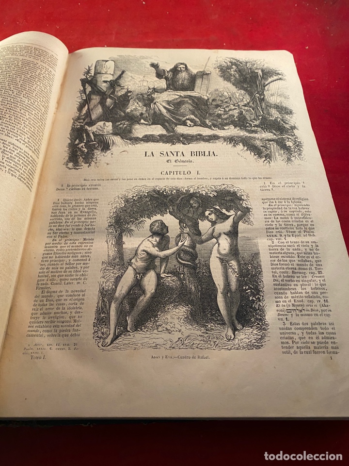 Libros antiguos: LA SANTA BIBLIA - Foto 6