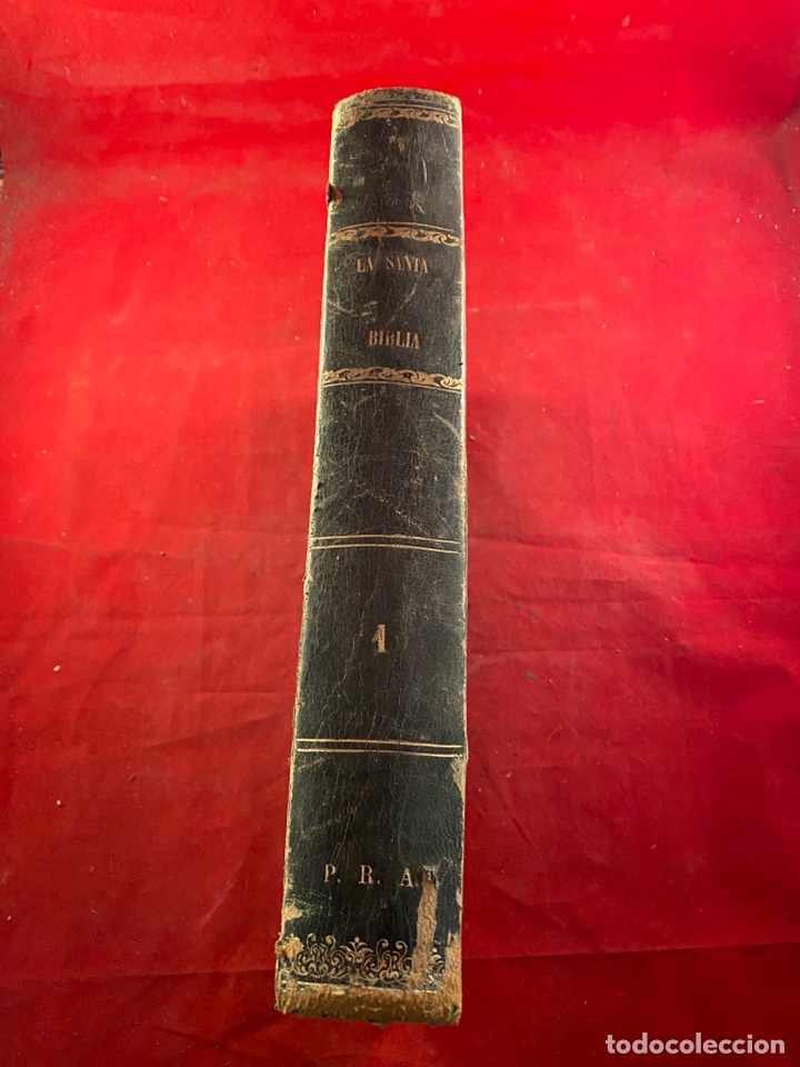 Libros antiguos: LA SANTA BIBLIA - Foto 1