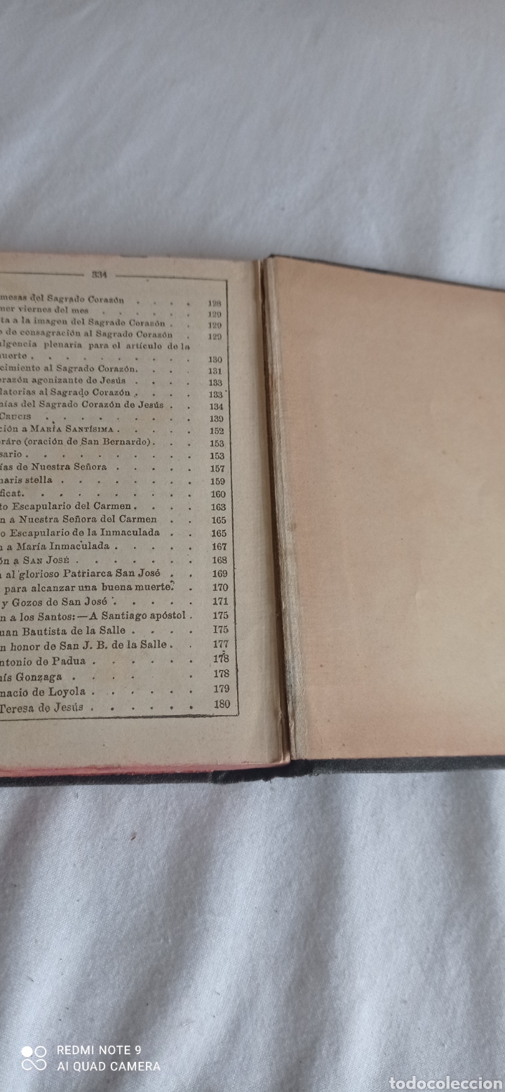 Libros antiguos: DEVOCIONARIO ANTIGUO - Foto 5