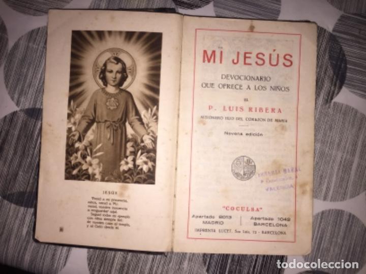 Libros antiguos: Mi Jes&uacute;s. Devocionario. P. Luis Ribera - Foto 2