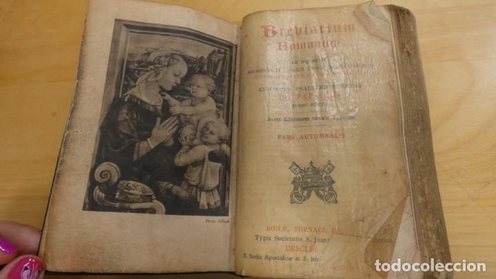Libros antiguos: BREVARIU ROMANUM - Foto 3