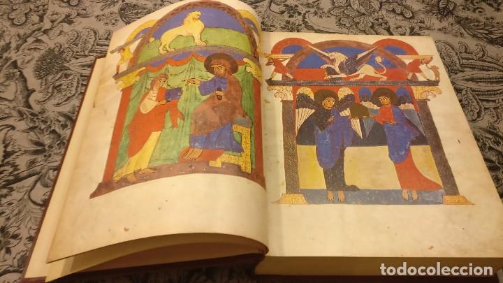 Libros antiguos: Facsimil Comentarios al Apocalipsis y al Libro de Daniel. Beato de Saint Sever-Beato de Li&eacute;bana - Foto 4