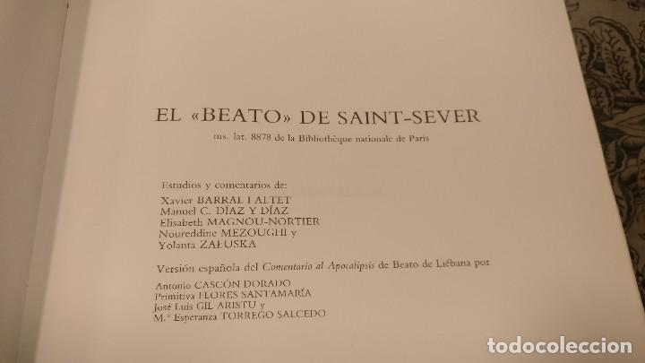 Libros antiguos: Facsimil Comentarios al Apocalipsis y al Libro de Daniel. Beato de Saint Sever-Beato de Li&eacute;bana - Foto 7
