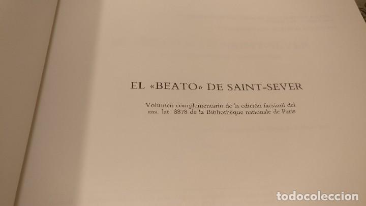 Libros antiguos: Facsimil Comentarios al Apocalipsis y al Libro de Daniel. Beato de Saint Sever-Beato de Li&eacute;bana - Foto 9