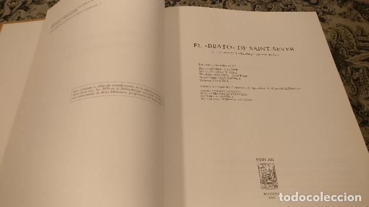Libros antiguos: Facsimil Comentarios al Apocalipsis y al Libro de Daniel. Beato de Saint Sever-Beato de Li&eacute;bana - Foto 10