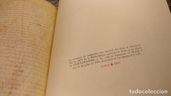 Libros antiguos: Facsimil Comentarios al Apocalipsis y al Libro de Daniel. Beato de Saint Sever-Beato de Li&eacute;bana - Foto 17