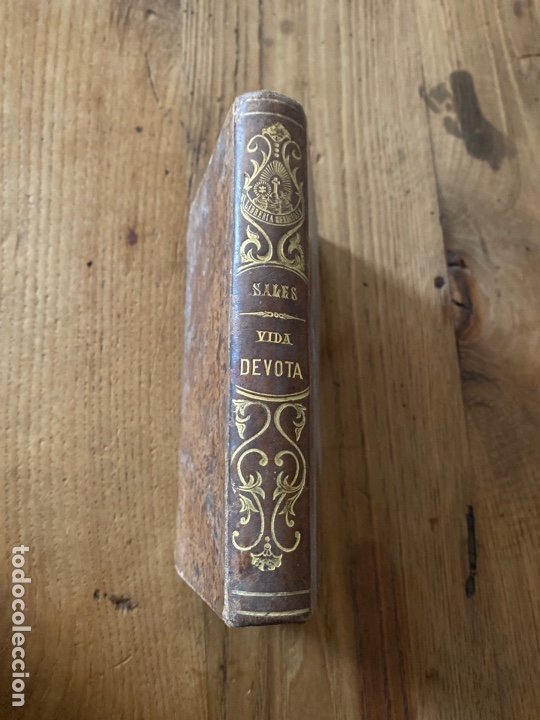 Libros antiguos: Vida devota 1877 - Foto 1