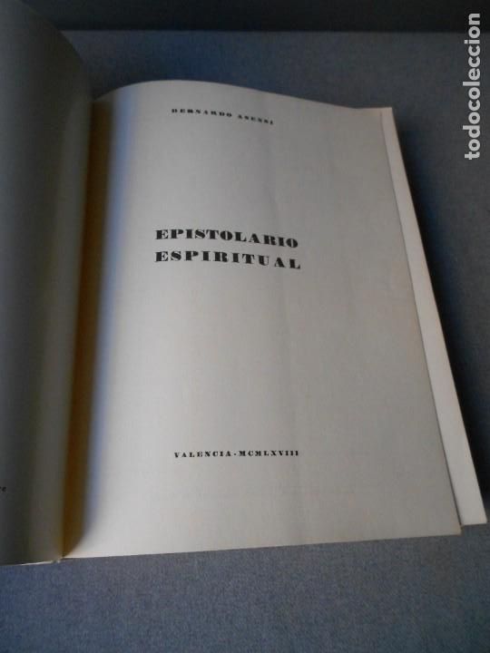 Libros antiguos: EPISTOLARIO ESPIRITUAL - Foto 3
