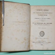 Libros antiguos: ANTIGUO LIBRO DE 1873 TRATADO DE LA PERFECCION EN TODOS LOS ESTADOS DE LA VIDA DEL CRISTIANO TOMO II