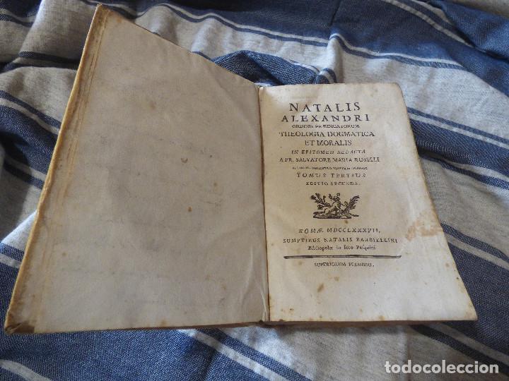 Libros antiguos: Natalis Alexandri - Foto 6