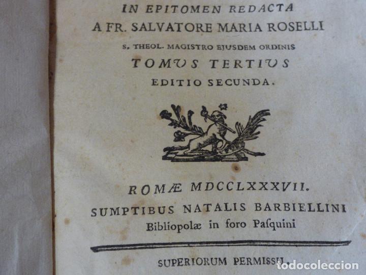 Libros antiguos: Natalis Alexandri - Foto 7