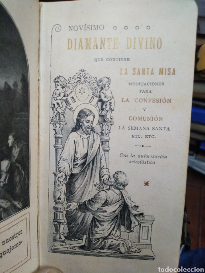 Libros antiguos: NOV&Iacute;SIMO DIAMANTE DIVINO PARA LA CONFESI&Oacute;N Y COMUNI&Oacute;N-A&Ntilde;OS 30-