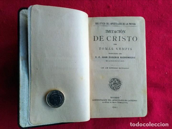 Libros antiguos: Libro antiguo Kempis - Foto 3