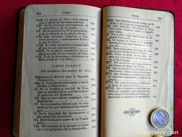 Libros antiguos: Libro antiguo Kempis - Foto 5