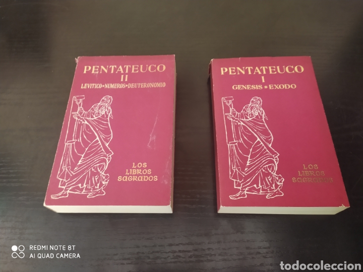 Libros antiguos: Pentateuco I y Pentateuco ll - Foto 1